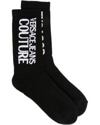 Versace Jeans Couture - ロゴ 靴下 - Lyst