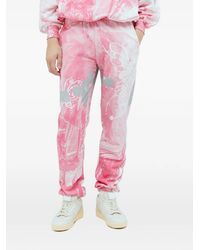 PRAYING - Garbage Graphic-Motif Track Pants - Lyst