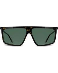 KARL LAGERFELD - Tortoiseshell-Effect Rectangle-Frame Sunglasses - Lyst