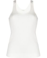 By Malene Birger - Anisa Ribbed-knit Tank Top - Lyst