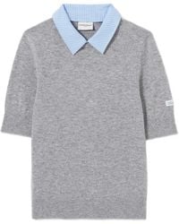 Claudie Pierlot - Layered Wool Jumper - Lyst