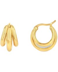 Dinny Hall - Signature Triple Hoop Earrings - Lyst
