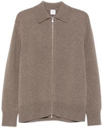 Eleventy - Long-Sleeve Zip-Fastening Cardigan - Lyst