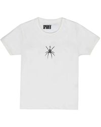 Sp5der - T-Shirt À Imprimé Araignée - Lyst