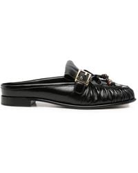 Fendi - Mules O'Lock À Franges - Lyst