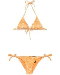 John Richmond - Bikini À Imprimé Graphique - Lyst