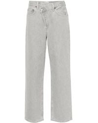 Agolde - Criss Cross Straight Jeans - Lyst