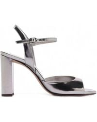Alexandre Birman - Amy Metallic Leather Sandals - Lyst