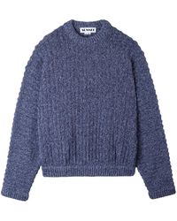 Sunnei - Pullover Mit Gebürstetem Finish - Lyst