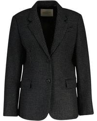 GANT - Houndstooth Blazer - Lyst