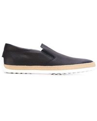 Tod's - Classic Slip On Sneakers - Lyst