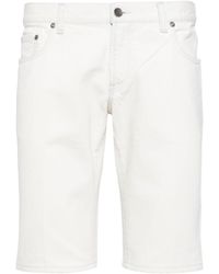 Dolce & Gabbana - Pantalones vaqueros cortos por la rodilla - Lyst