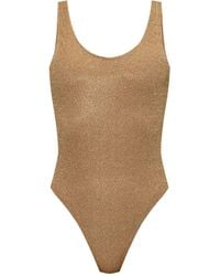 Oséree - Lumiere Lurex Sporty Maillot - Lyst