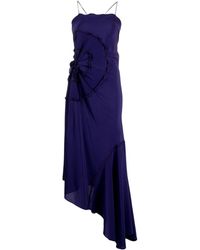Victoria Beckham - Asymmetrisches Kleid - Lyst
