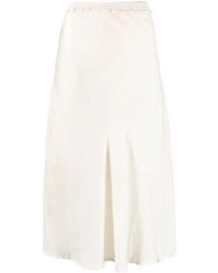 Gold Hawk - High-Waisted Silk-Blend Skirt - Lyst