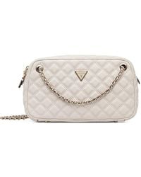 Guess - Giully Quilted Chain-Strap Cross-Body Bag - Lyst