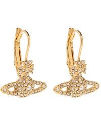 Vivienne Westwood - Orb クリスタル ピアス - Lyst
