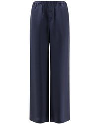 Rohe - Silk Wide-Leg Trousers - Lyst