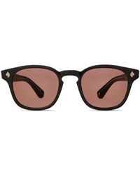 Garrett Leight - Geometric-Frame Sunglasses - Lyst
