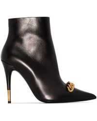 Tom Ford - Iconic Chain Stiefeletten 105mm - Lyst
