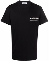 Ambush - T-shirts And Polos Black - Lyst