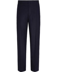 ZEGNA - Pleated Tailored Trousers - Lyst