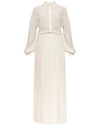 Fendi - Silk Dress - Lyst