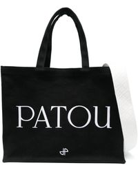 Patou - Shopper Met Geborduurd Logo - Lyst