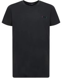 14 Bros - Logo-Embroidered T-Shirt - Lyst