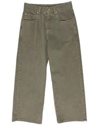 Brunello Cucinelli - Washed-Effect Straight-Leg Jeans - Lyst