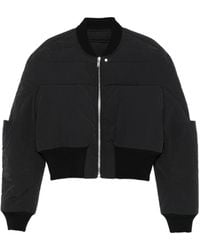 Rick Owens - Chaqueta bómber corta con cremallera - Lyst