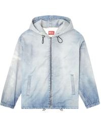 DIESEL - D-Wynny Kapuzenjacke mit Reißverschluss - Lyst