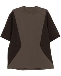 CROQUIS - Colour-Block T-Shirt - Lyst