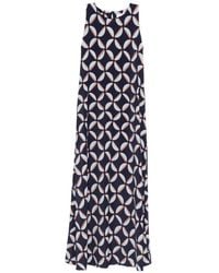 Niu - Robe Sans Manches À Imprimé Géométrique - Lyst