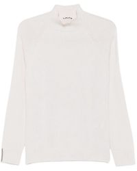 Peserico - Raglan-Sleeve High-Neck Sweater - Lyst
