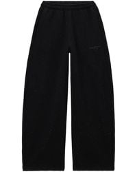 Alexander Wang - Zip-Up Hoodie W/ All Over Hotfix - Lyst