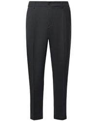 BE ABLE - New Riccardo Pleated Tapered Trousers - Lyst