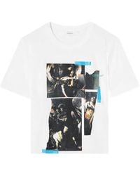 Off-White c/o Virgil Abloh - Tape Mercy Regular T-Shirt - Lyst