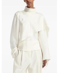 Rohe - Foulard-Detail Silk Blouse - Lyst