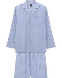 BOGGI - Pajama Pinstripe Cotton Silk - Lyst