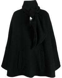 The Attico - Mantella Con Cappuccio - Lyst