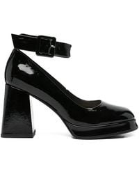 ADRIANNA FERETTI - Patent-Leather Pumps - Lyst