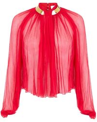 Elisabetta Franchi - Blouse - Lyst