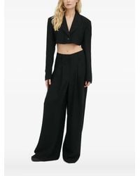 Herskind - Single-breasted Cropped Blazer - Lyst