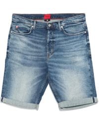 HUGO - Klassische Jeans-Shorts - Lyst