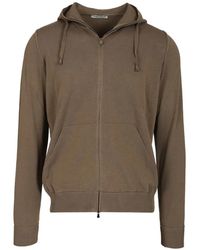 Al Duca d'Aosta - Zip-Up Drawstring Hoodie - Lyst
