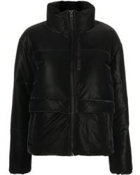 Calvin Klein - Logo-Print Funnel-Neck Jacket - Lyst