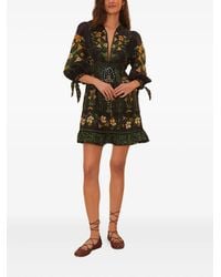 FARM Rio - Abito Corto Con Stampa A Fiori - Lyst