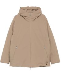 Rains - Hooded Zip-Up Jacket - Lyst