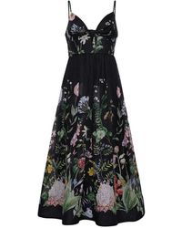Cara Cara - Pero Floral Midi Dress - Lyst